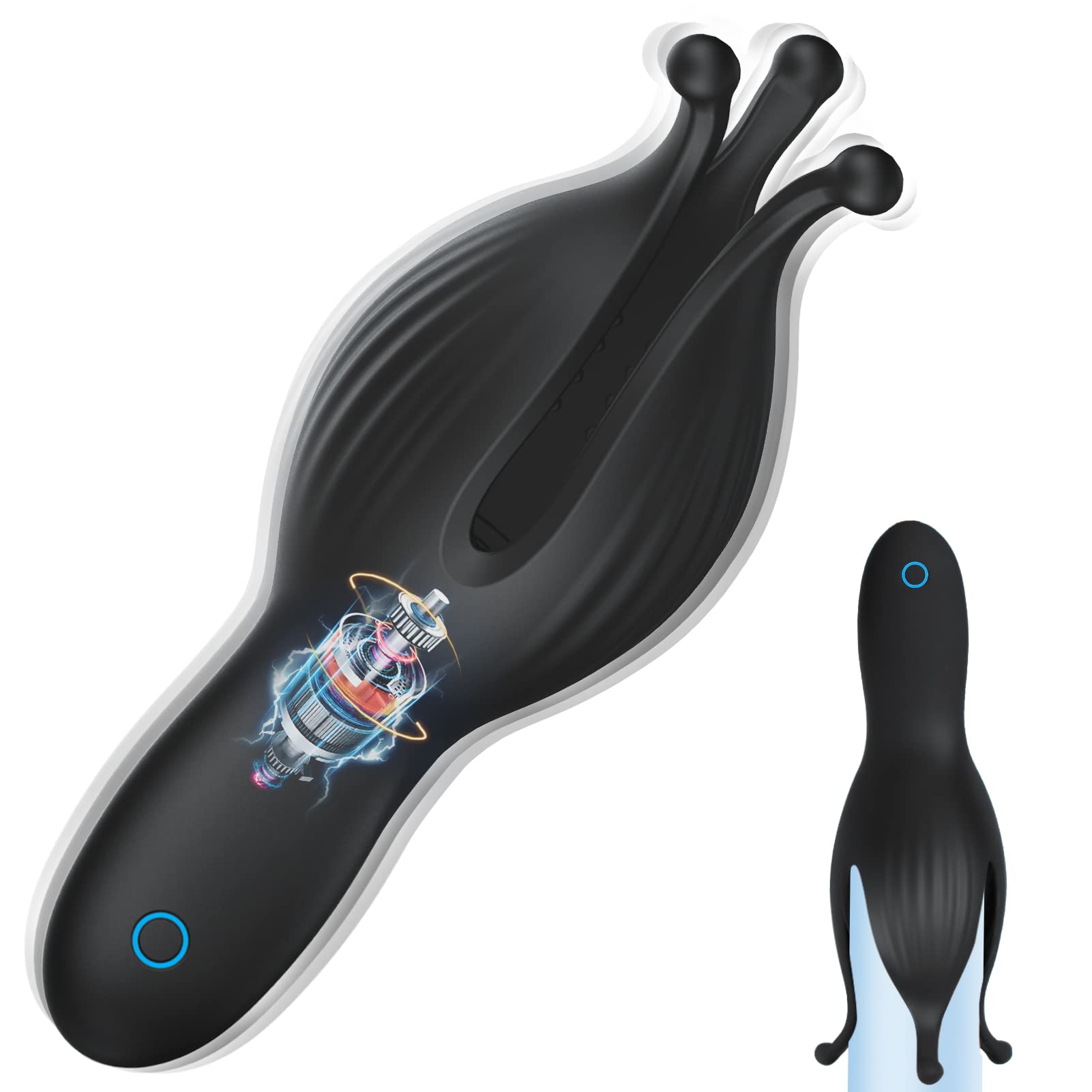 Playful Bunny Ears Personal Massager - Compact Vibration Tech