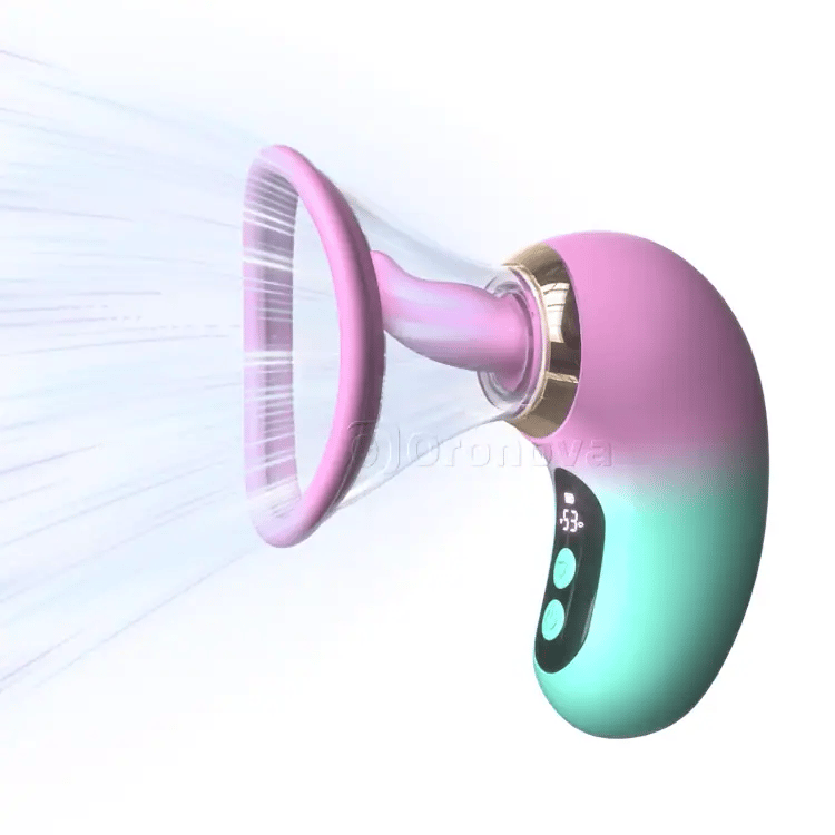 Premium 5-in-1 Suction Massager - Advanced LCD Display Technology
