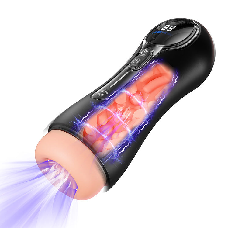 Smart Men’s Massager - 4 Suction Modes & LED Tech