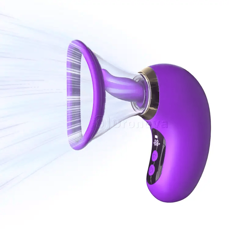 Premium 5-in-1 Suction Massager - Advanced LCD Display Technology