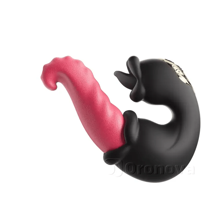 Elite Dual Rose Massager - Rhythmic Motion & Tongue Stimulation