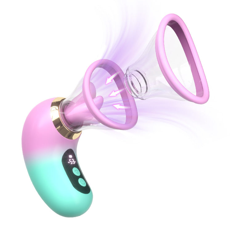 Premium 5-in-1 Suction Massager - Advanced LCD Display Technology