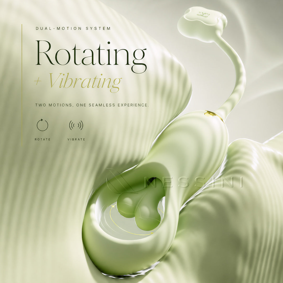 Vela App-Controlled Rotating Intimate Egg – 9 Vibration Modes