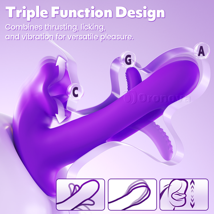 Ultimate Curved Intimate Massager - Motion, Tongue & Vibration Power