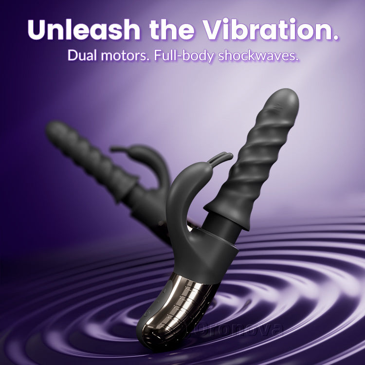 Ultimate 360° Rotating Massager - Dual Motor Targeted Internal Stimulation