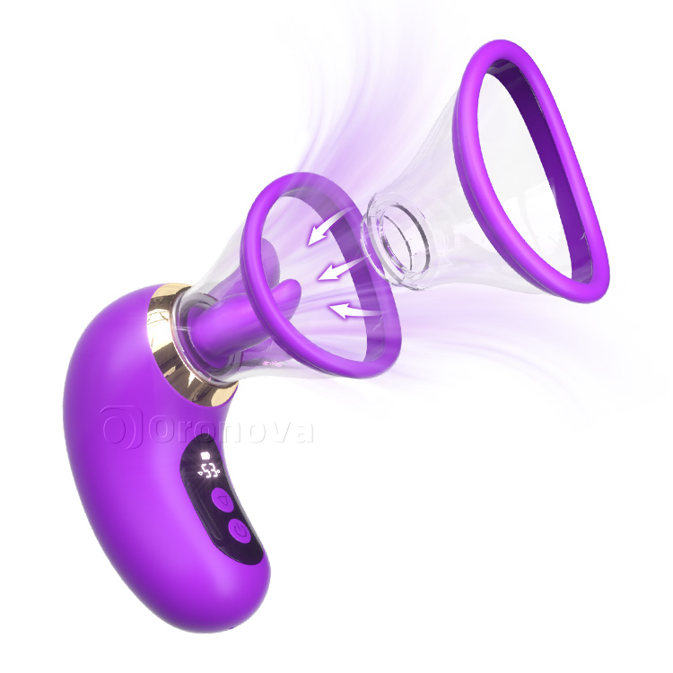 Premium 5-in-1 Suction Massager - Advanced LCD Display Technology