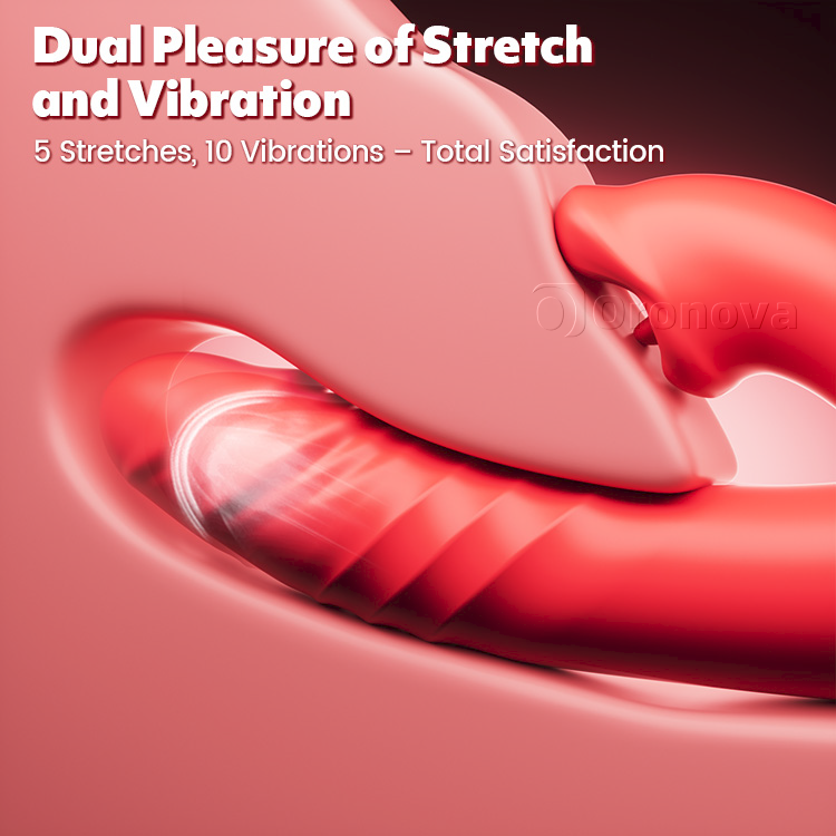 Dynamic Bliss Wave - Adjustable Internal Stretching & Stimulation Tool