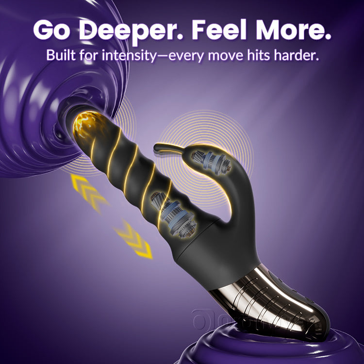 Ultimate 360° Rotating Massager - Dual Motor Targeted Internal Stimulation