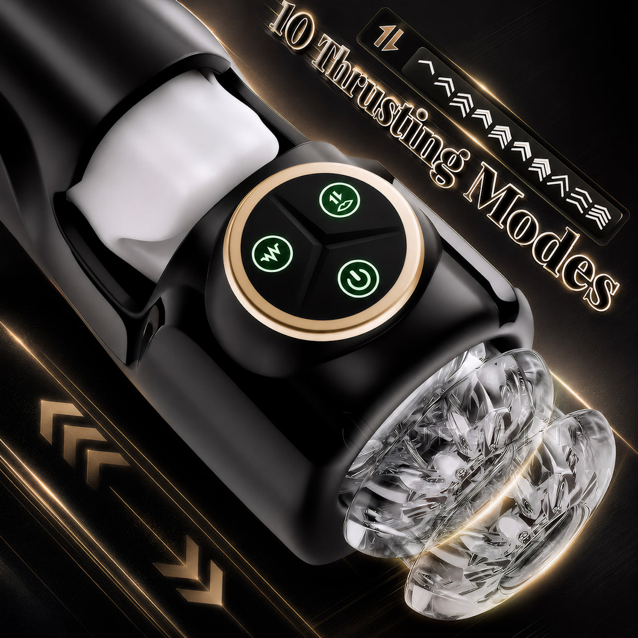 3-in-1 Automatic Men’s Massager with Motion, Vibration & Grip Modes
