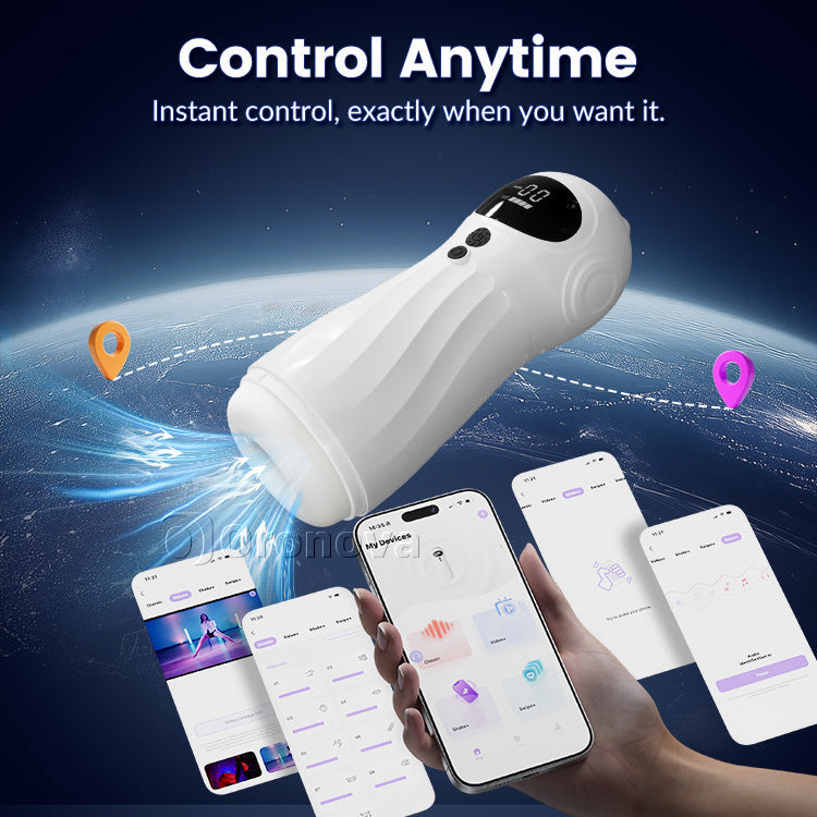 Smart App-Controlled Men’s Men’s Massager - Advanced Remote Control