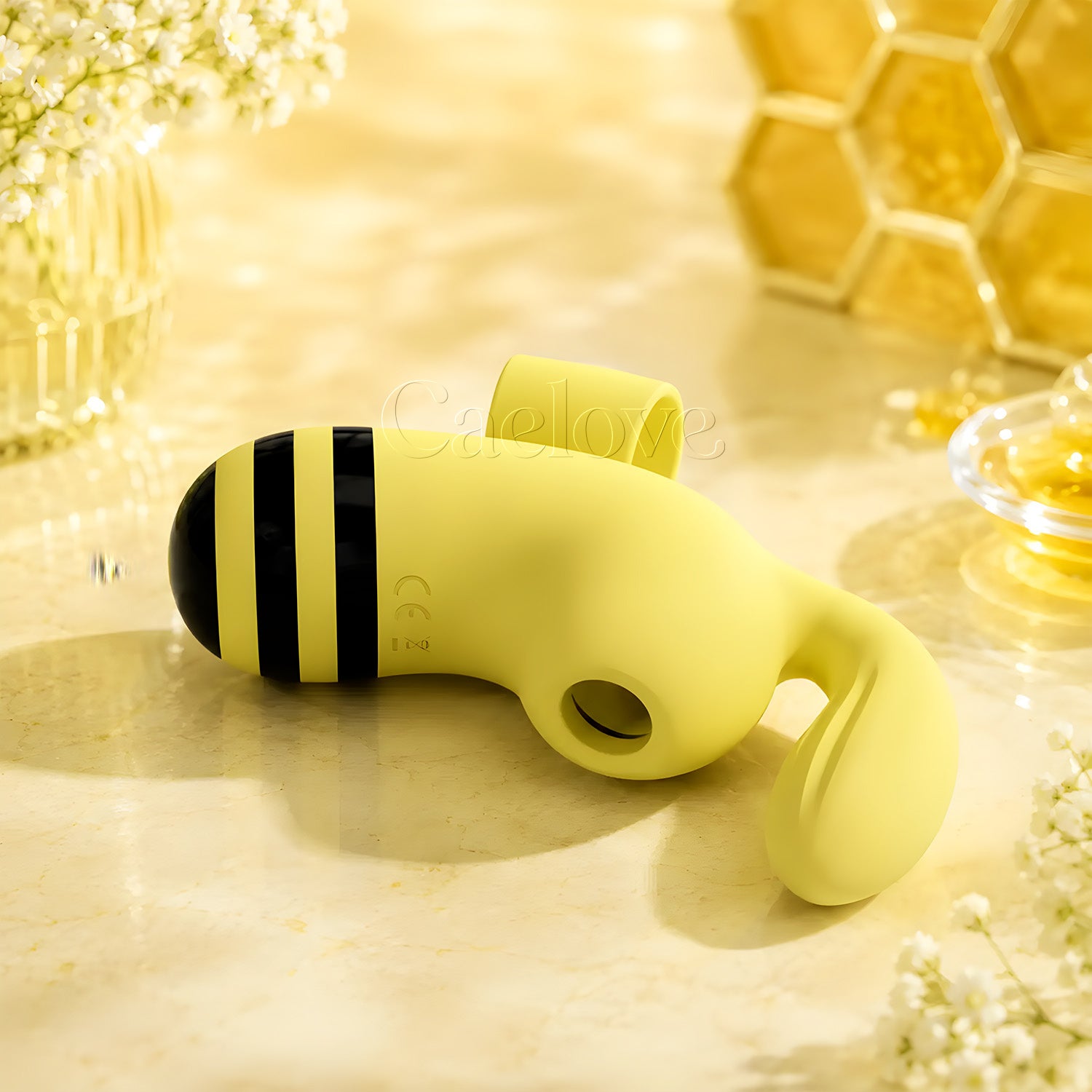 BeeGlow™ Rechargeable External Suction Massager with 10 Speeds & 5 Suction Modes