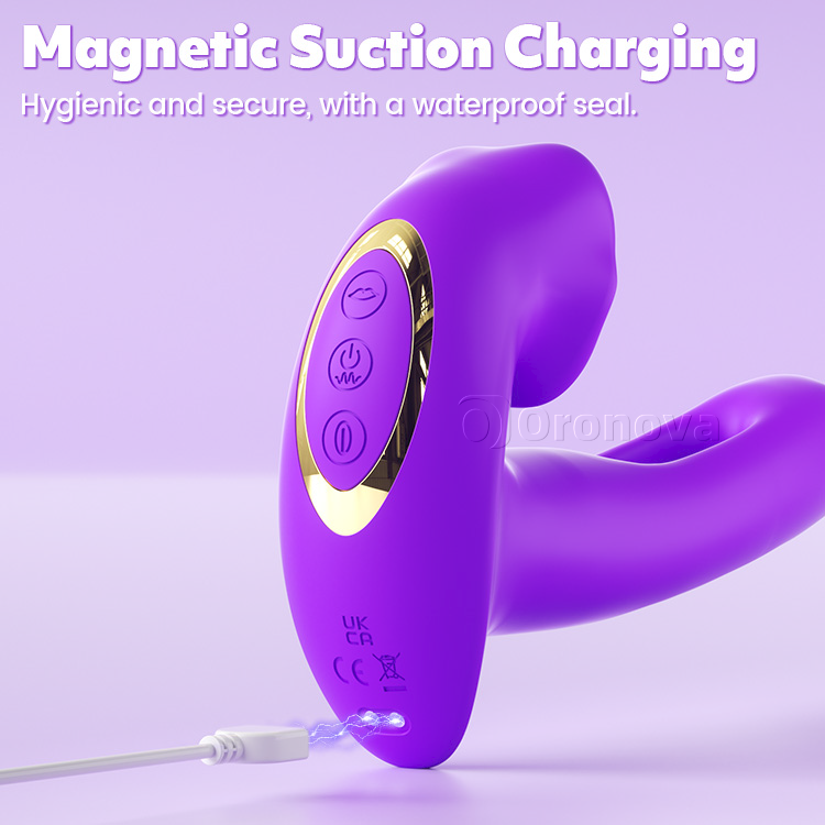 Ultimate Curved Intimate Massager - Motion, Tongue & Vibration Power