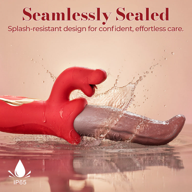 Tongue-Motion Personal Massager with Soft Silicone Form