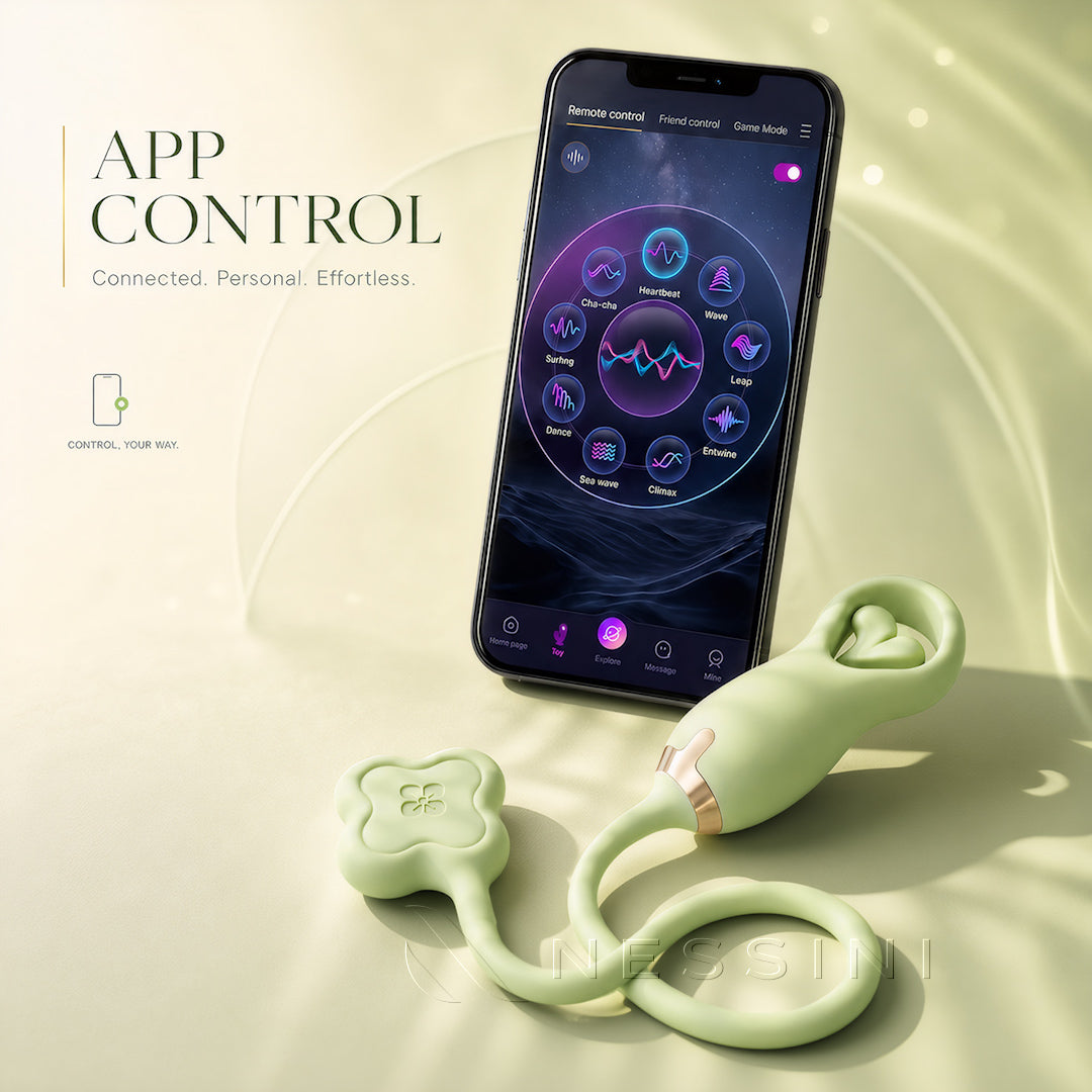 Vela App-Controlled Rotating Intimate Egg – 9 Vibration Modes